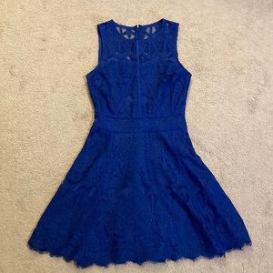 🚨 LAST CHANCE ~ Adelyn Rae Blue Lace Dress